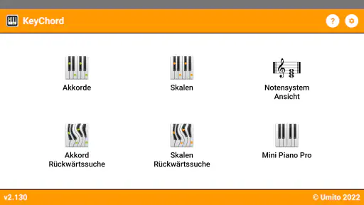 KeyChord - Akkorde und Skalen screenshot