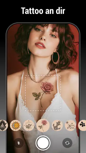 KI-Tattoo-Design, Körpereditor screenshot