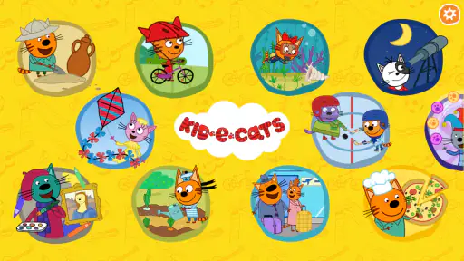 Kid-E-Cats. Lernspiele screenshot