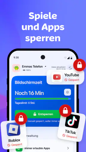 Kidden: Kindersicherung screenshot