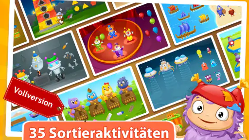 Kinder lernen Sortieren screenshot