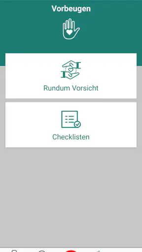 Kindernotfall-App screenshot