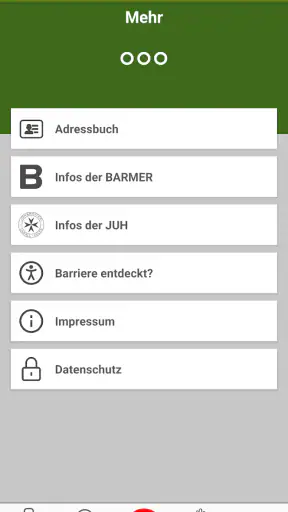 Kindernotfall-App screenshot