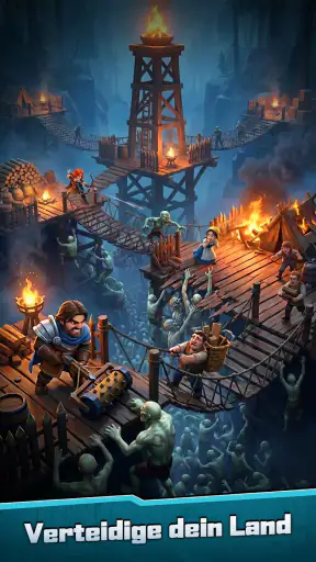 Kingdom Fall: Zombie-Abwehr screenshot