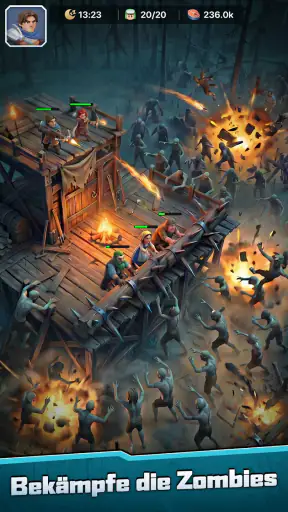 Kingdom Fall: Zombie-Abwehr screenshot