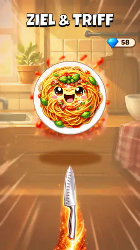 Kitchen Ninja: Messer werfen screenshot