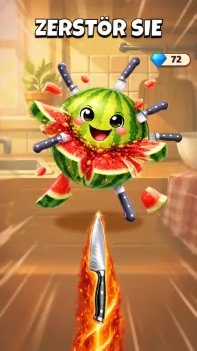 Kitchen Ninja: Messer werfen screenshot