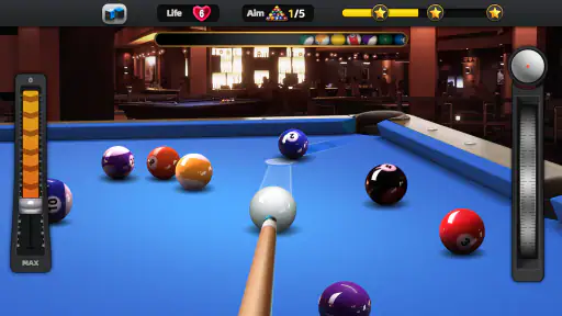 Klassisches Pool 3D - 8 Bälle screenshot