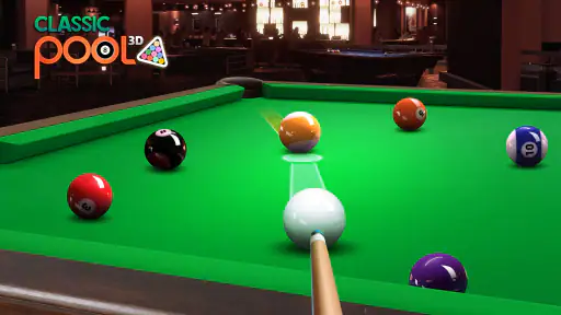 Klassisches Pool 3D - 8 Bälle screenshot