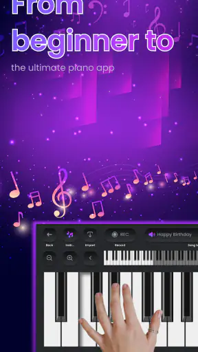 Klavier Keyboard:Lieder Lernen screenshot