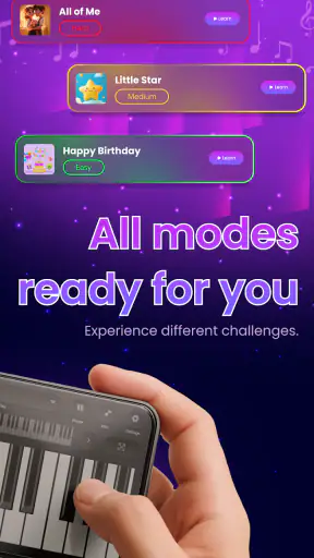 Klavier Keyboard:Lieder Lernen screenshot