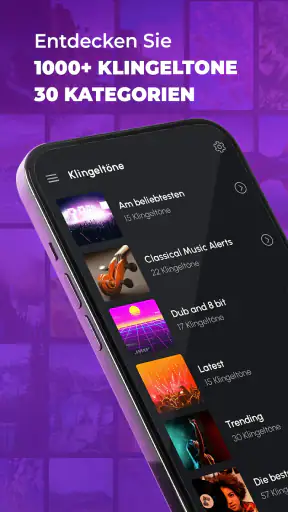Klingeltöne Hintergrundbilder screenshot