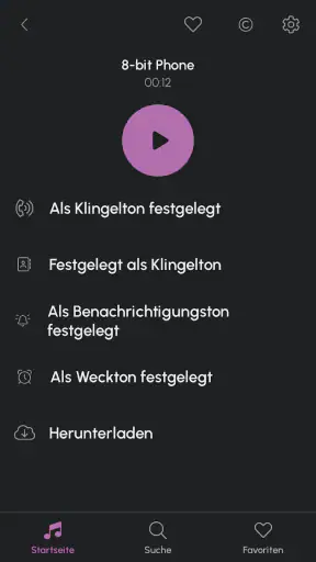 Klingeltöne Hintergrundbilder screenshot