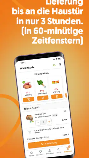 Knuspr – Lebensmittel liefern screenshot
