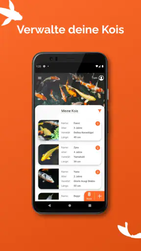 KoiControl - Die Koi App screenshot