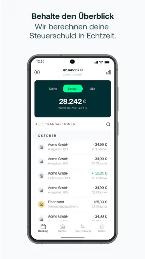 Kontist by Shine screenshot
