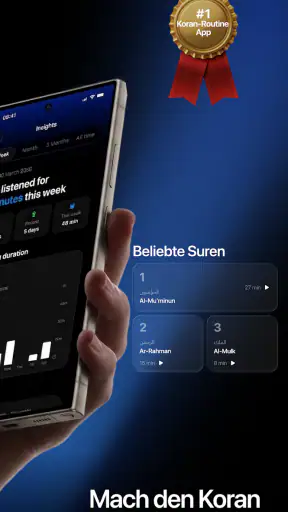 Koran Audio Player - Quranify screenshot