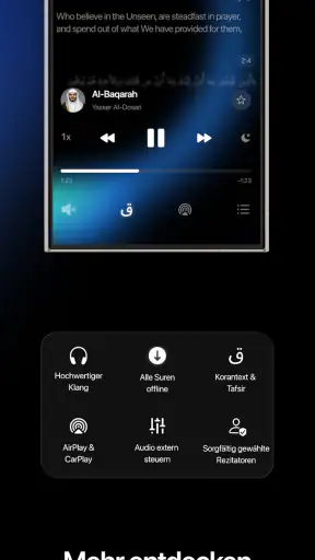 Koran Audio Player - Quranify screenshot