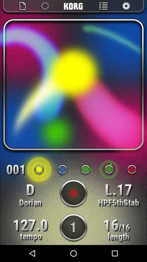 KORG Kaossilator for Android screenshot