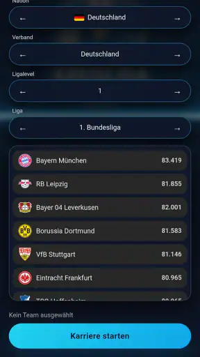 Kreisliga Fußballmanager screenshot