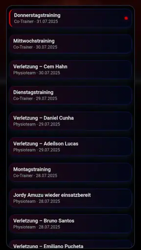 Kreisliga Fußballmanager screenshot