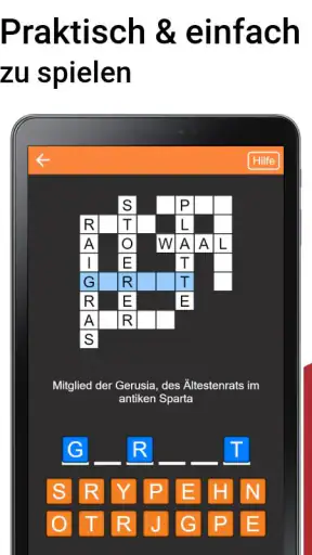 Kreuzworträtsel Deutsch screenshot