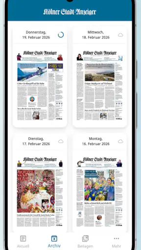 KStA E-Paper screenshot