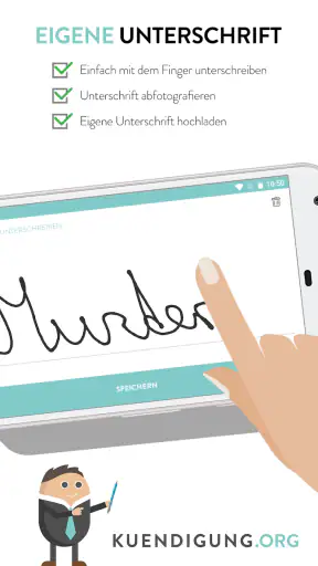 Kündigung - Verträge kündigen screenshot