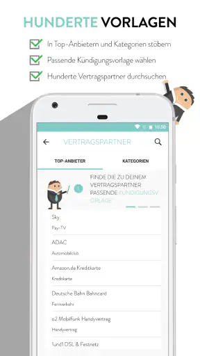 Kündigung - Verträge kündigen screenshot