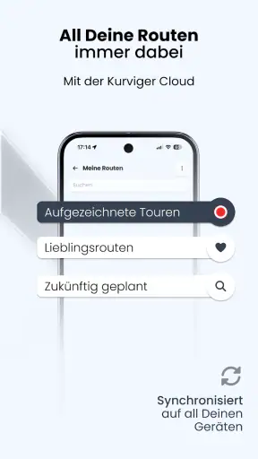 Kurviger - Motorrad Navigation screenshot