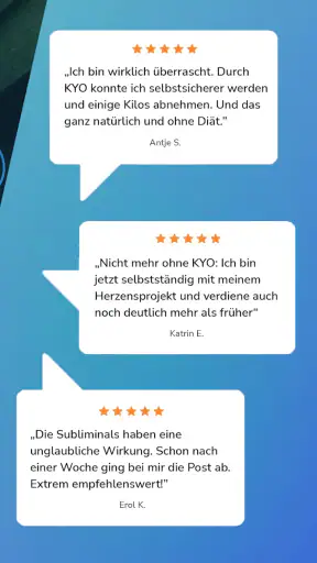 KYO. Affirmationen+Subliminals screenshot