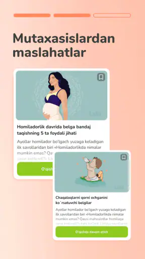 Lalu - Homiladorlik maktabi screenshot