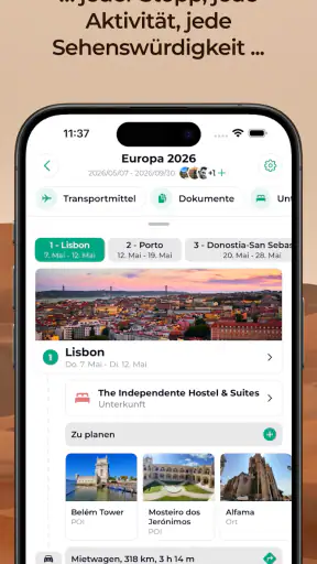 Lambus | Reiseplaner screenshot