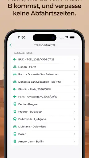 Lambus | Reiseplaner screenshot