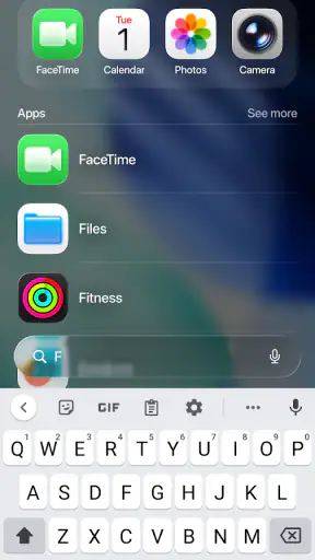Launcher iOS 26 Theme screenshot