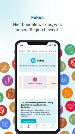 Lausitzer Rundschau screenshot