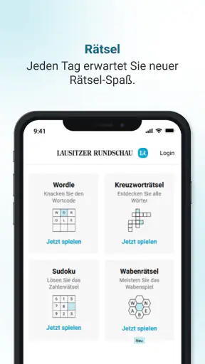 Lausitzer Rundschau screenshot