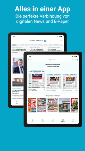 Lausitzer Rundschau screenshot