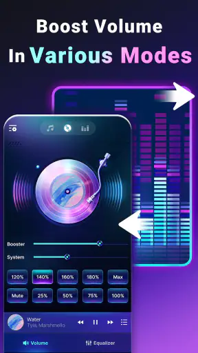 Lautstärke Bass-Booster Max screenshot