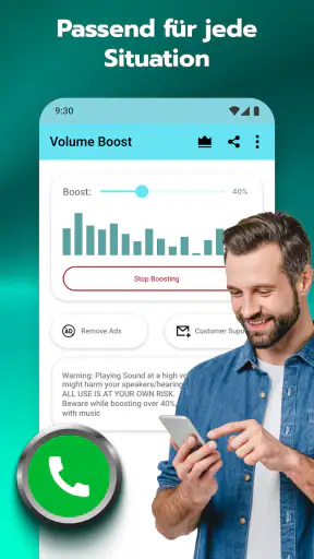Lautstärke-Booster screenshot