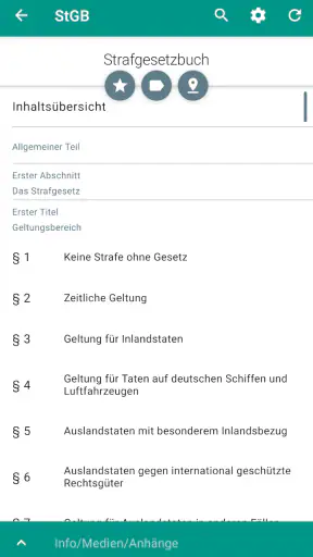 Lawdroid – Deutsche/EU-Gesetze screenshot