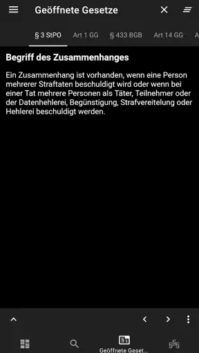 Lawdroid – Deutsche/EU-Gesetze screenshot