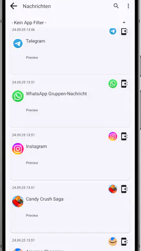 LED Blinker Benachrichtigungen screenshot