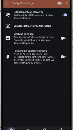 LED Blinker Benachrichtigungen screenshot