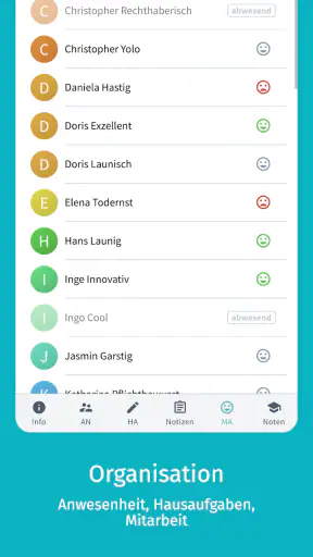 Lehrmeister - die Lehrer-App screenshot