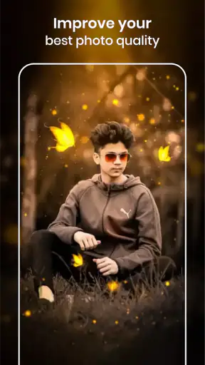 Leichte Foto-Editor-App screenshot