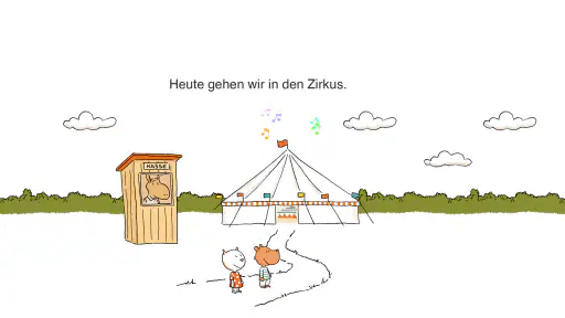 Lesestart zum Lesenlernen screenshot