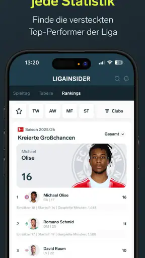LigaInsider Plus screenshot