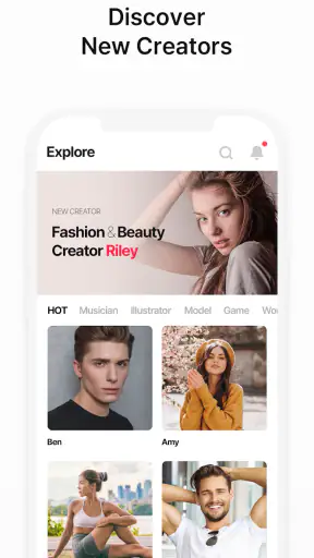 Likey - Interact with creators screenshot
