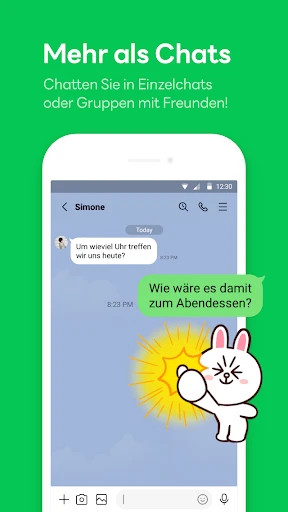 LINE: Anrufe und Nachrichten screenshot